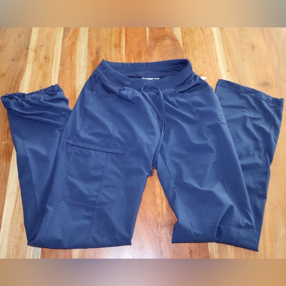 Navy Scrub Pants - Picture 1 of 4